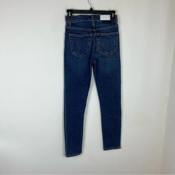 Re/done Mid 70’s High Rise Buttonfly Jeans Size 24 - Picture 8 of 11